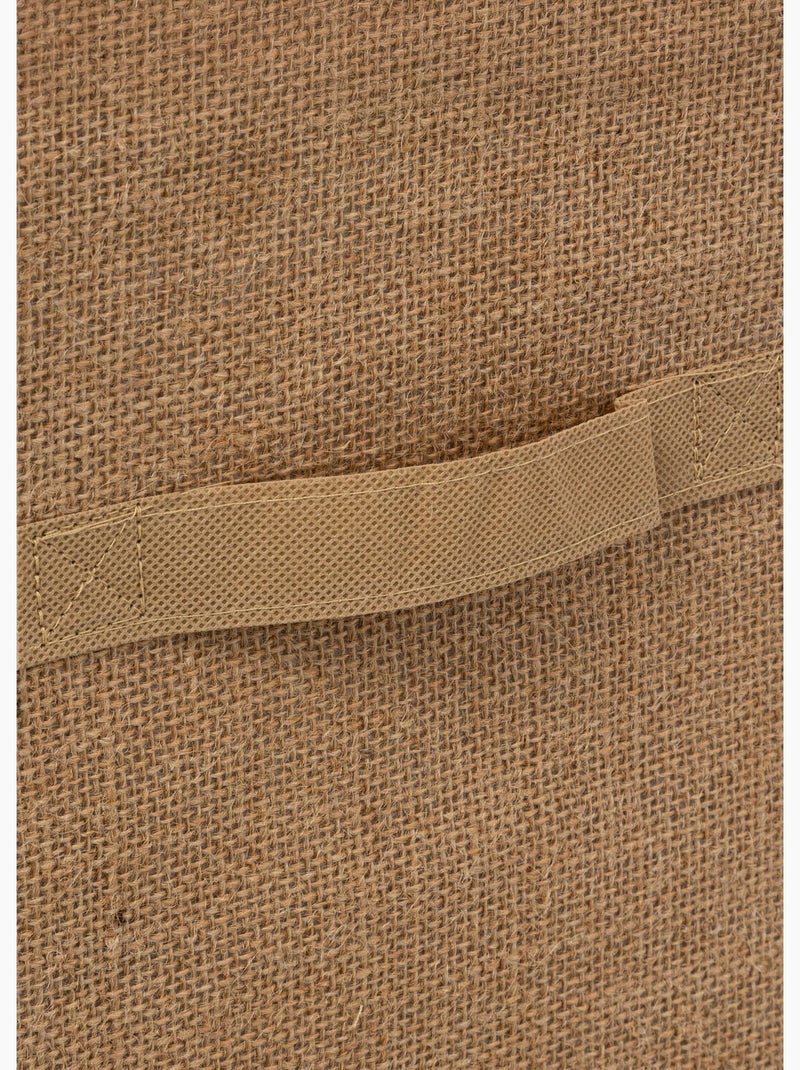 Panier de rangement en toile de jute MIX'N MODUL Beige - Kiabi