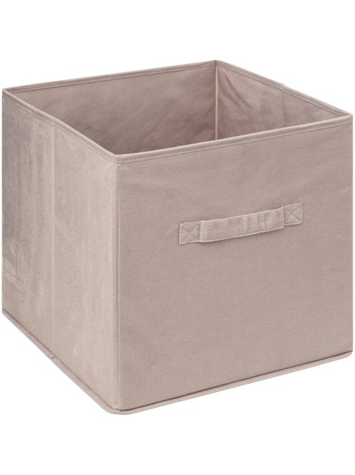 Panier de rangement en velours MIX'N MODUL - Kiabi