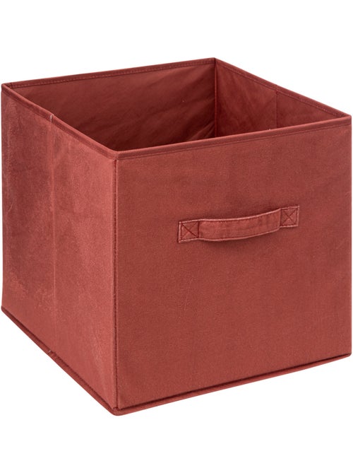 Panier de rangement en velours MIX'N MODUL - Kiabi
