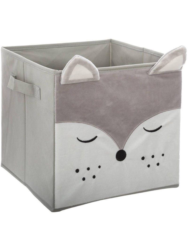 Panier de rangement enfant imprimé JOEY Gris - Kiabi