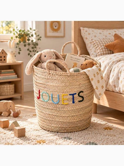 Panier de rangement "jouets " - Kiabi Panier de rangement "jouets " - Kiabi