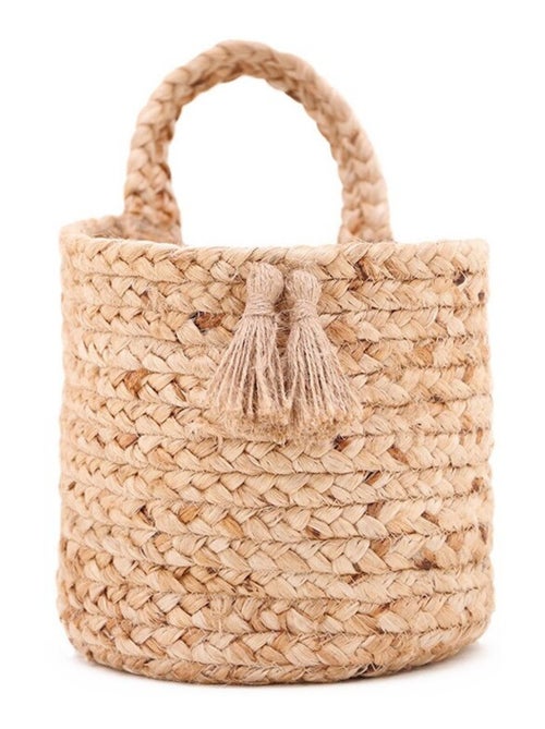 Panier de rangement jute à suspendre Oslo - Nattiot - Kiabi