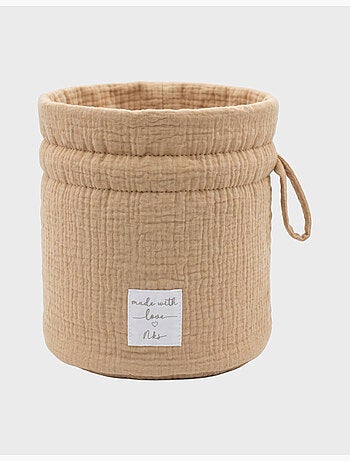 Panier de rangement nomade, coton bio noukie's