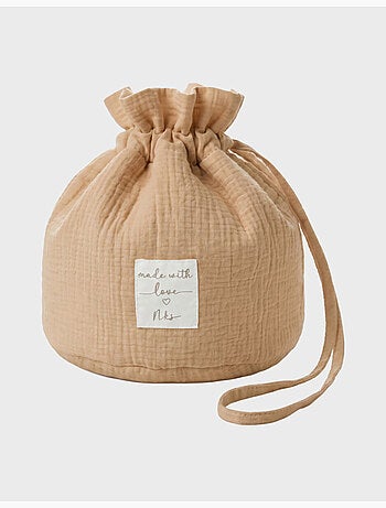 Panier de rangement nomade, coton bio noukie's