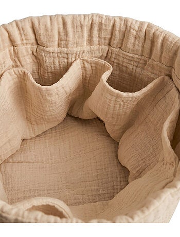 Panier de rangement nomade, coton bio noukie's