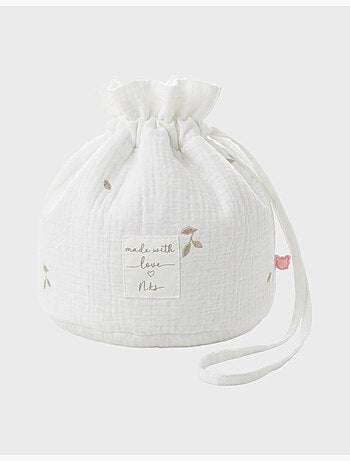 Panier de rangement nomade, coton bio noukie's