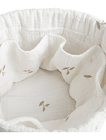 Panier de rangement nomade, coton bio noukie's