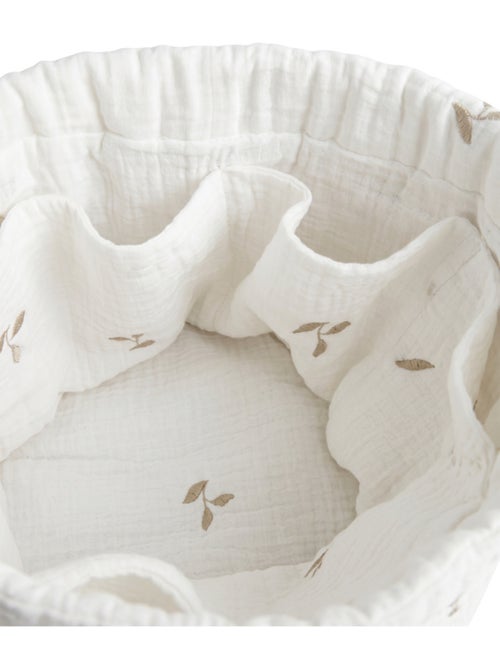 Panier de rangement nomade, coton bio noukie's - Kiabi Panier de rangement nomade, coton bio noukie's - Kiabi