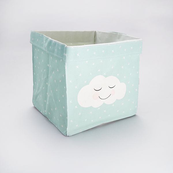 Panier De Rangement Nuage Bebe Garcon Vert Kiabi 6 00