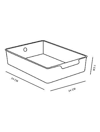Panier de rangement plastique EQUIPMENT