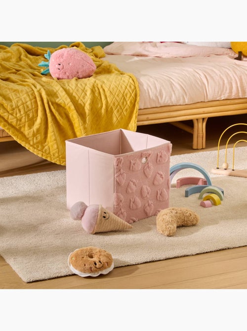 Panier de rangement pliable texturé à motif fruit FRACI - Kiabi