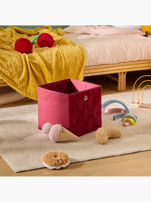 Panier de rangement pliable texturé à motif fruit FRACI - Kiabi