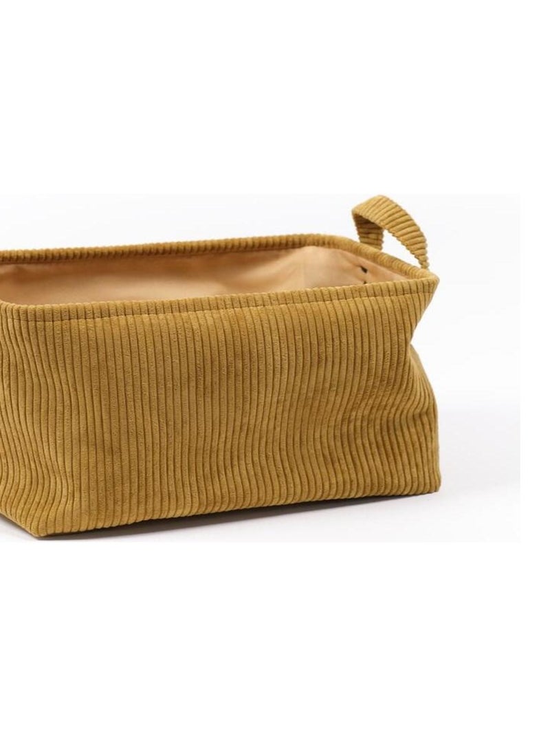 Panier de rangement rectangle COZY Marron - Kiabi