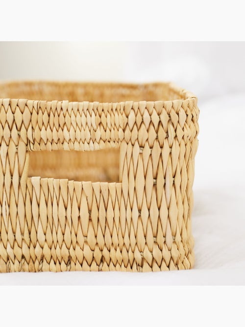 Panier de rangement rectangle Hassira - Kiabi