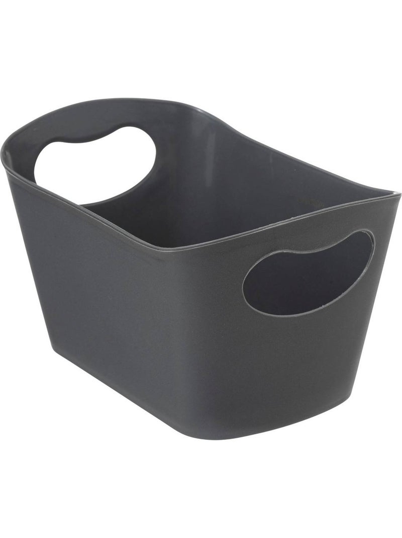 Panier de rangement rectangulaire 4L BOXY Noir - Kiabi