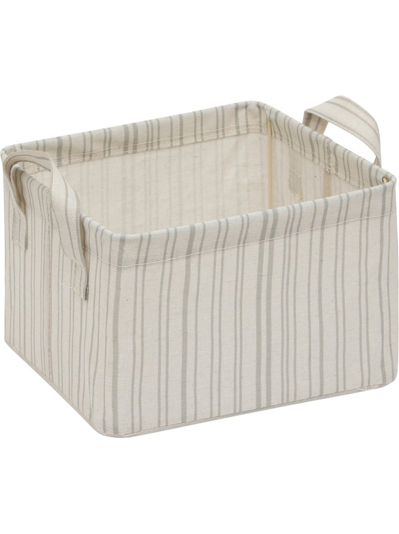 Panier de rangement rectangulaire silnea Lin - Kiabi