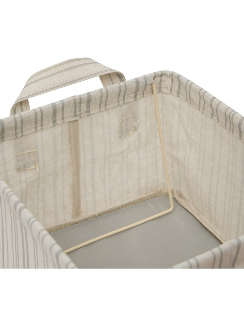 Panier de rangement rectangulaire silnea Lin - Kiabi