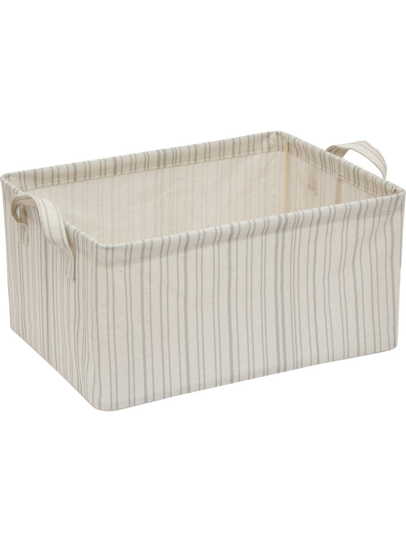 Panier de rangement rectangulaire SILNEA Lin - Kiabi