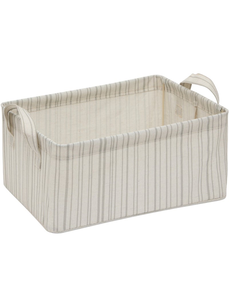 Panier de rangement rectangulaire SILNEA Lin - Kiabi