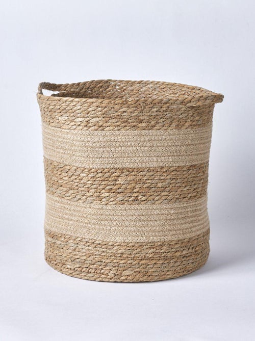 Panier de rangement rond FRENCH PORT - Kiabi