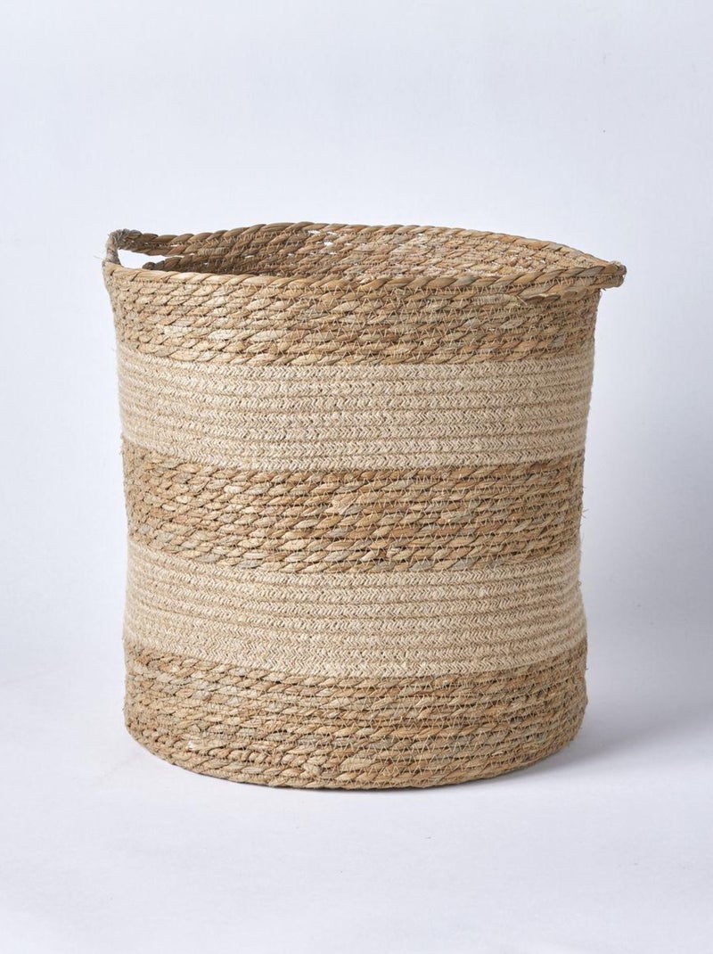 Panier de rangement rond FRENCH PORT Beige - Kiabi