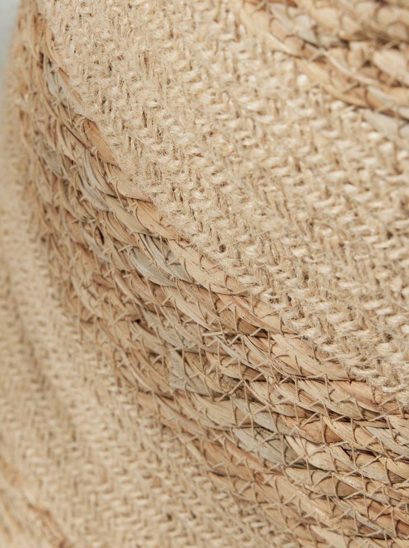 Panier de rangement rond FRENCH PORT Beige - Kiabi