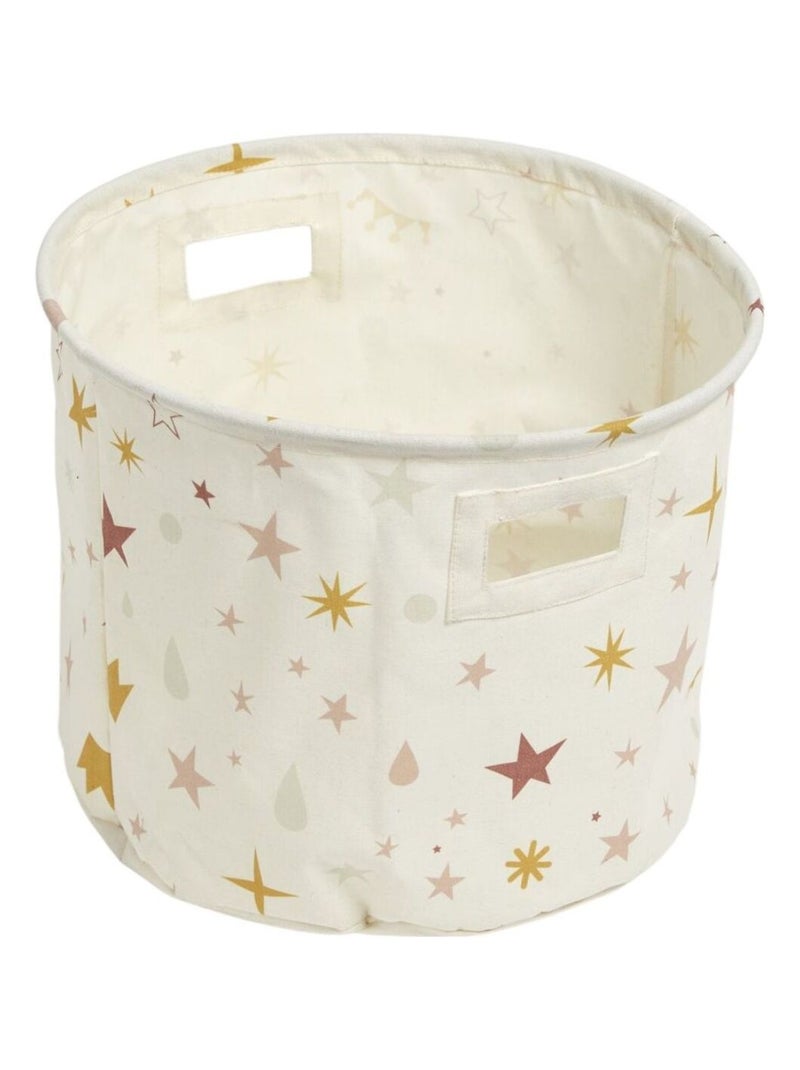 Panier de rangement rond LA TETE DANS LES NUAGES Blanc - Kiabi