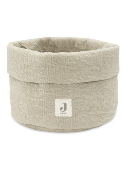 Panier de rangement Soft Waves en coton - Kiabi