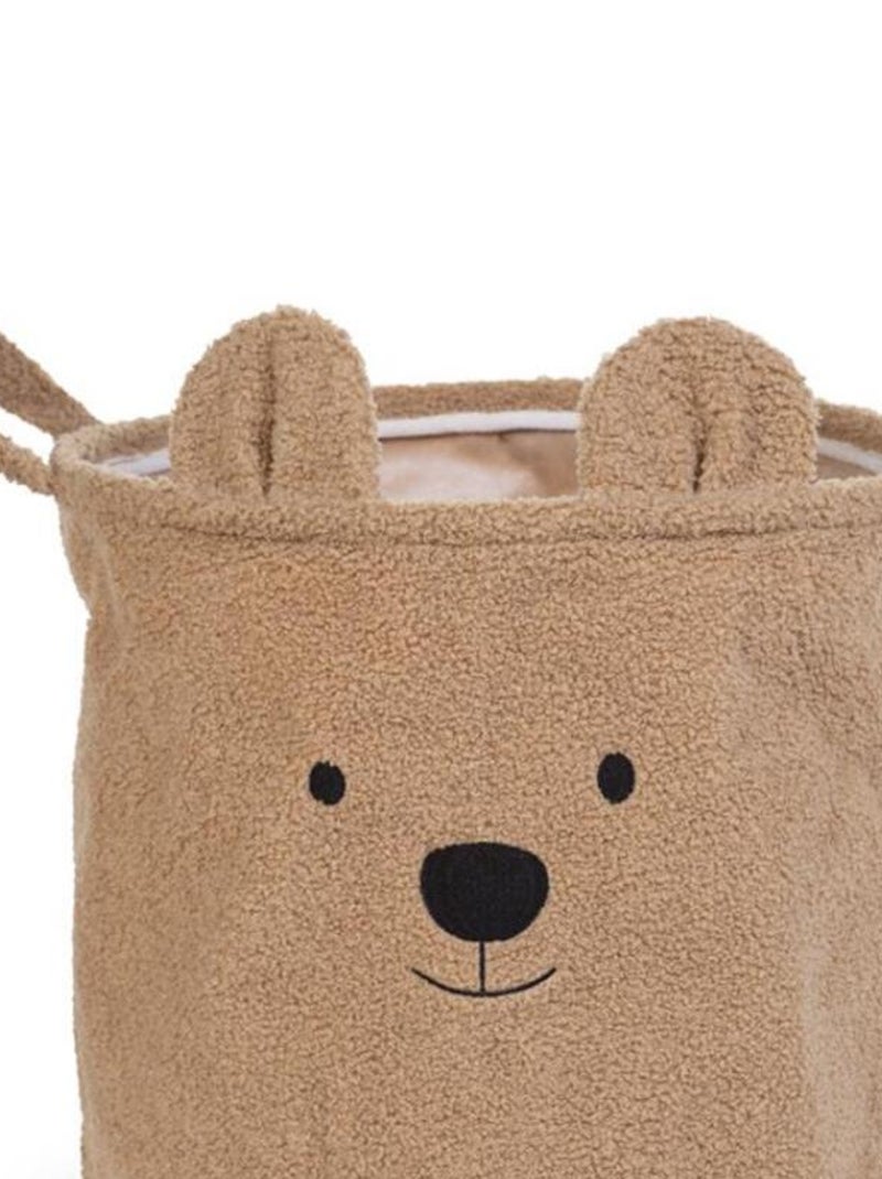 Panier de rangement Teddy beige (40 x 40 cm) Beige - Kiabi
