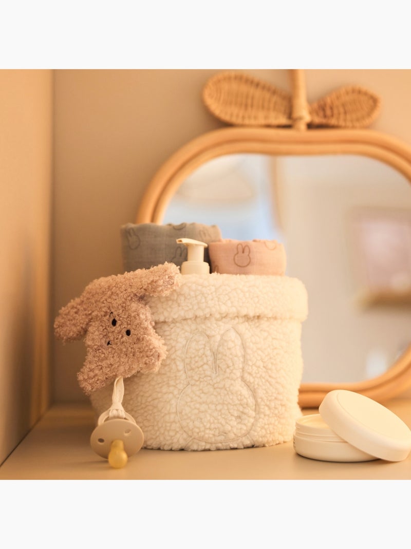 Panier de rangement Teddy Miffy en coton Jollein Beige - Kiabi