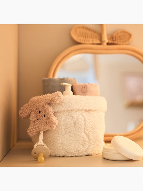 Panier de rangement Teddy Miffy en coton Jollein - Kiabi