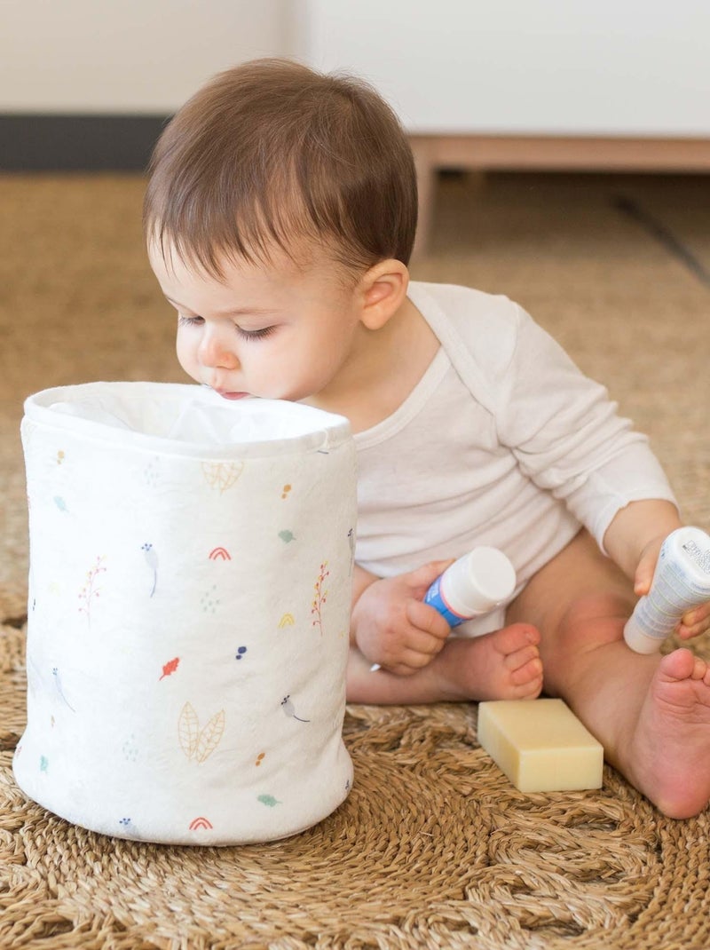 Panier De Toilette Cache-cache En Forêt Blanc - Kiabi