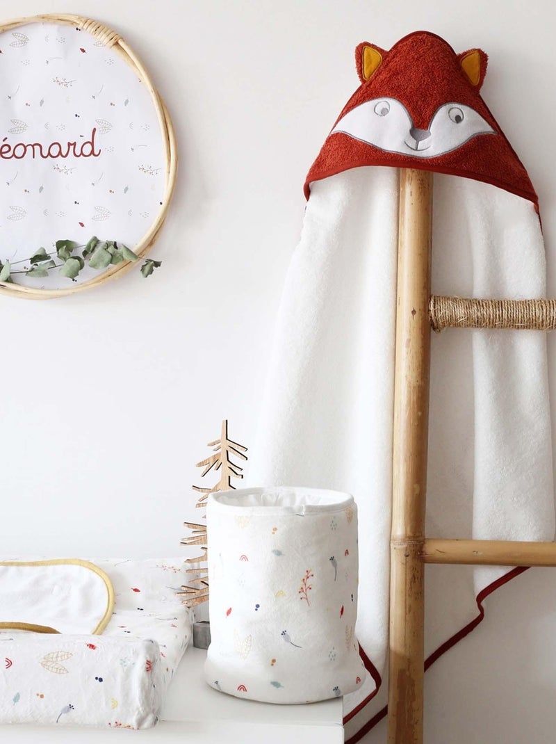 Panier De Toilette Cache-cache En Forêt Blanc - Kiabi