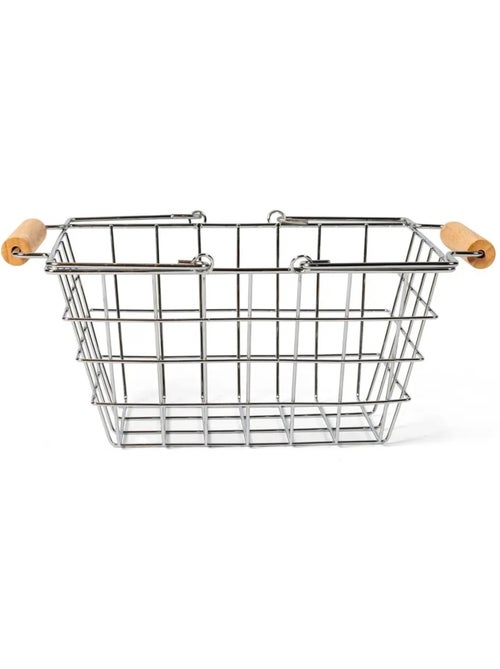 Panier d'épicerie en métal - Kiabi