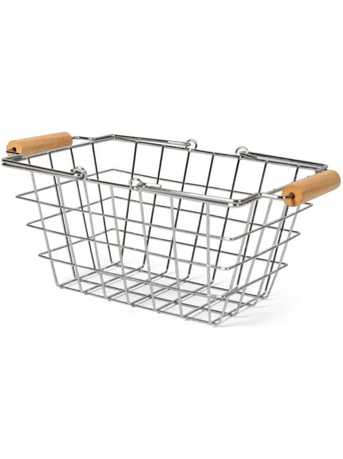 Panier d'épicerie en métal - Kiabi