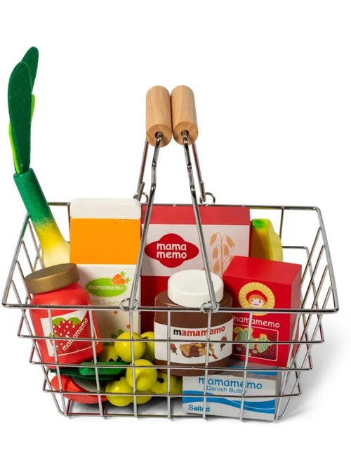 Panier d'épicerie en métal - Kiabi