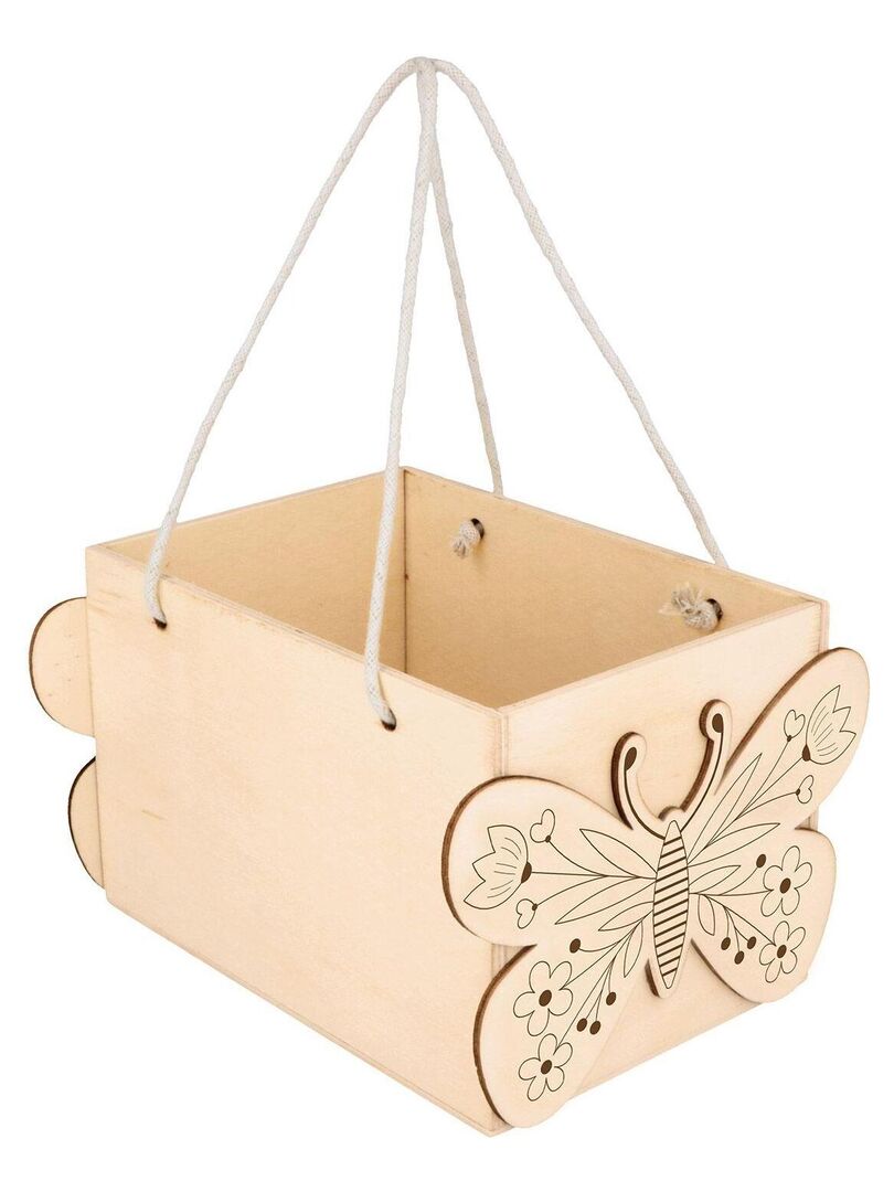 ARTEMIO 2 Cabines De Plage En Bois à Décorer 14 Cm - Achat / Vente