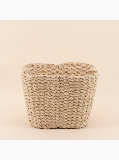 Panier en corde forme trèfle 25x18cm - Kiabi