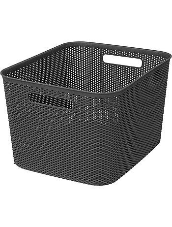 Panier de rangement 19l crochy