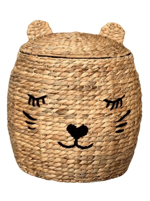 Panier en jacinthe d'eau, Kitty le Chat - Kiabi