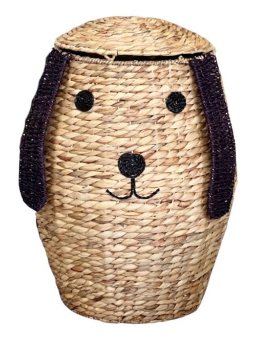 Panier en jacinthe d'eau, Max le Chien - Kiabi