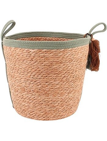 Panier en jonc de mer 37x40cm