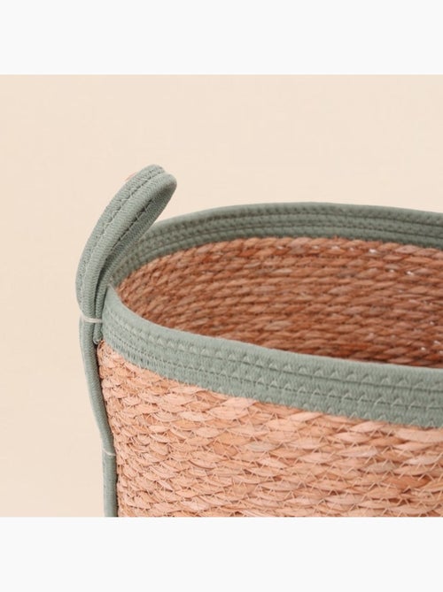 Panier en jonc de mer 37x40cm - Kiabi