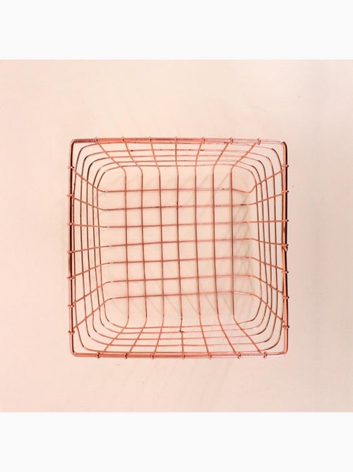 Panier en métal 20x20x15cm - Kiabi