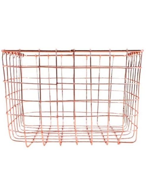 Panier en métal 20x20x15cm - Kiabi