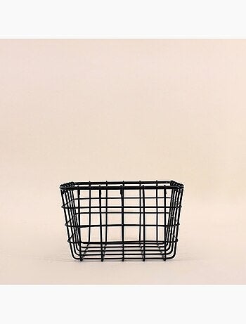 Panier en métal 20x20x15cm