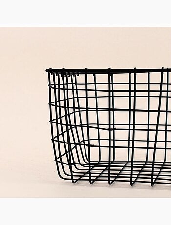 Panier en métal 20x20x15cm