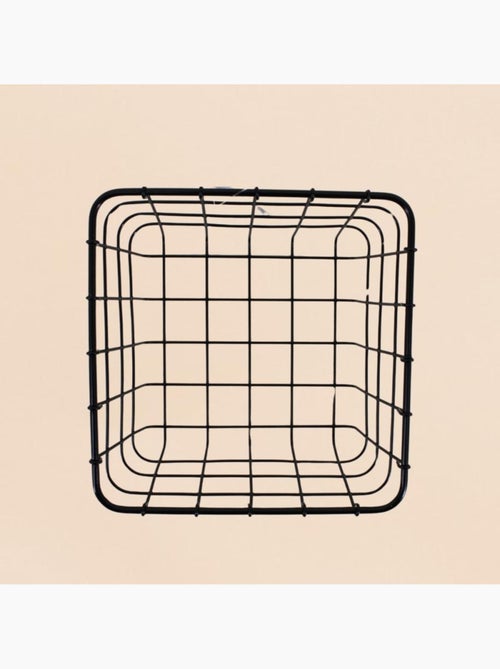 Panier en métal 20x20x15cm - Kiabi