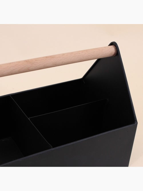 Panier en métal noir 25x14cm - Kiabi