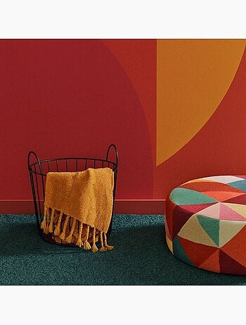 Panier en métal noir 27x23cm